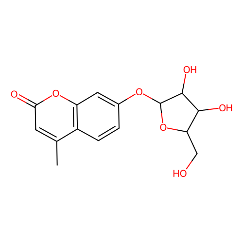 4-甲基伞形酮基α-L-<em>阿拉伯</em><em>呋喃糖</em>苷，77471-44-4，≥96%