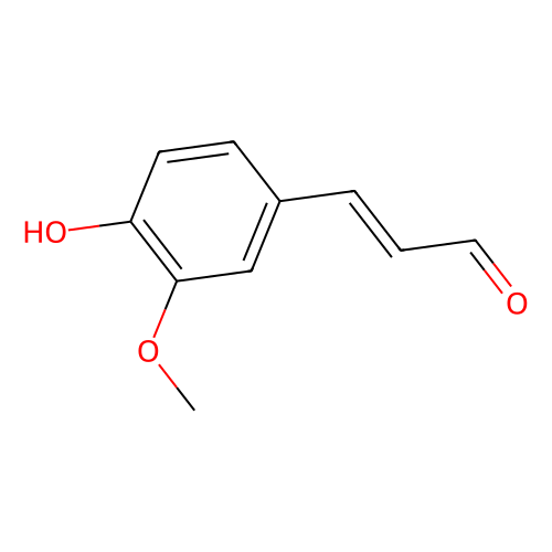 4-羟基-3-甲氧基肉桂醛，458-36-6，98