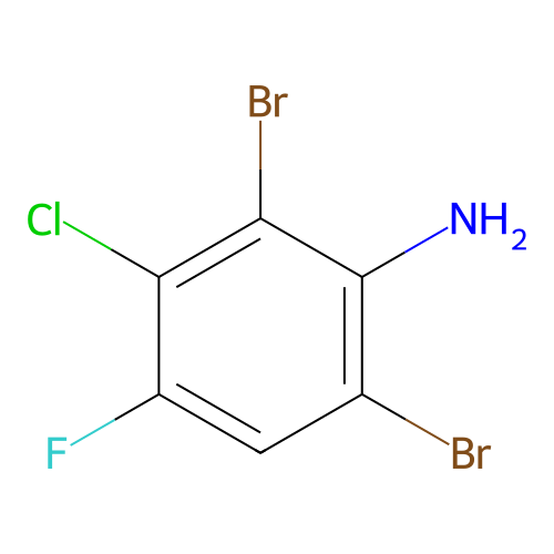 <em>2</em>,6-<em>二</em>溴-<em>3</em>-<em>氯</em>-<em>4</em>-<em>氟</em><em>苯胺</em>，175135-09-8，97%