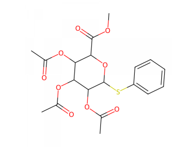 (苯基-2,3,4-三-O-乙酰基-1-硫代-β-D-吡喃葡萄糖苷)糖醛酸甲酯，62812-42-4，98%