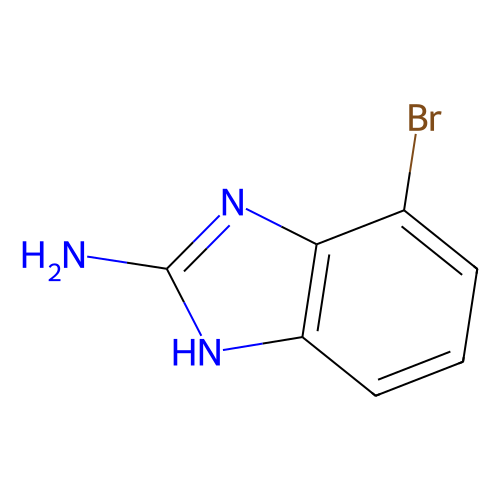 <em>4</em>-<em>溴</em>-1H-苯并[d]<em>咪唑</em>基-2-胺，1266114-75-3，97%