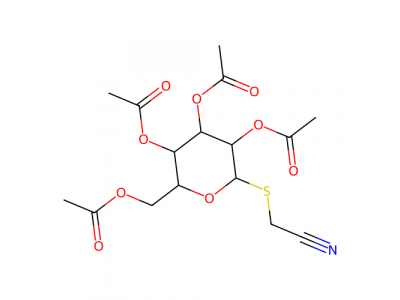 氰甲基2,3,4,6-四-O-乙酰基-1-硫代-β-D-吡喃半乳糖苷，61145-33-3