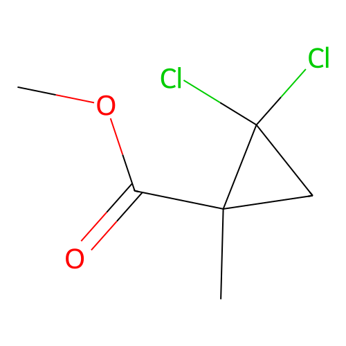 <em>2</em>,2-二<em>氯</em>-<em>1</em>-甲基环<em>丙烷</em>甲酸甲酯，1447-13-8，97%