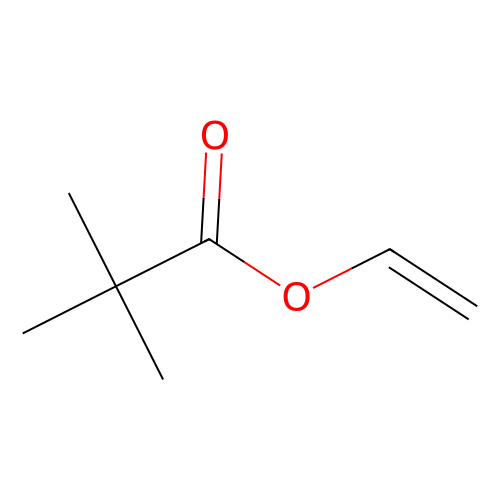 三甲基乙酸乙烯酯，3377-92-2，>99.0%(GC)，含稳定剂HQ