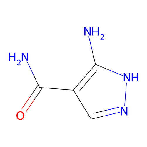 3-<em>氨基</em>吡唑-<em>4</em>-<em>甲酰胺</em>，5334-31-6，98%