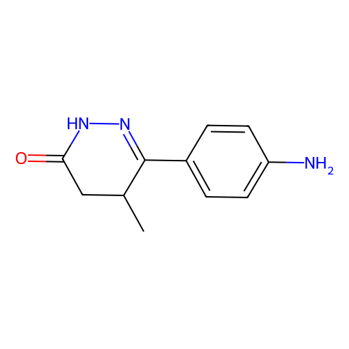 6-(4-氨基苯基)-4,5-二氢-<em>5</em>-甲基-<em>3</em>(<em>2H</em>)-哒嗪酮，36725-28-7，98%