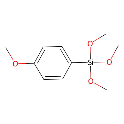 三甲氧基(<em>4</em>-甲氧苯基)硅烷，35692-27-<em>4</em>，>93.0%(GC)