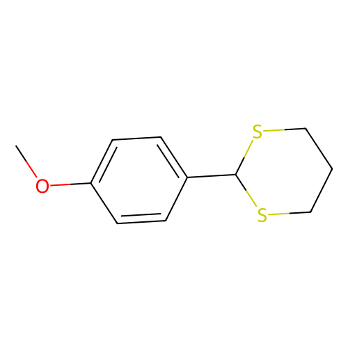 <em>2</em>-(4-甲氧苯基)-<em>1</em>,3-二噻烷，24588-72-5，98%