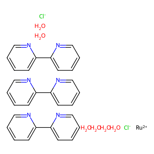 三(2,2′-联吡啶)氯化钌(<em>II</em>) <em>六</em><em>水合物</em>，50525-27-4，99.95% trace metals basis