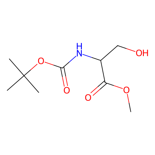 BOC-D-<em>丝氨酸</em><em>甲</em>酯，95715-85-8，98%