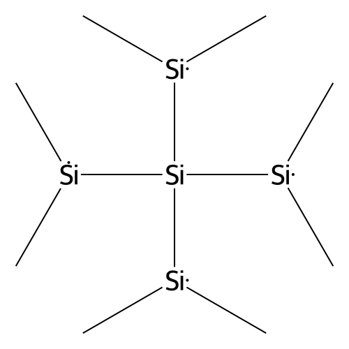 四(<em>二甲基</em><em>硅</em>)硅烷，2003-85-2，>95.0%(GC)