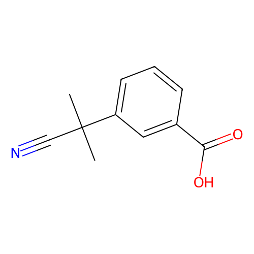 3-(2-氰<em>基</em>丙基)苯甲酸，<em>872091-00</em>-4，98%