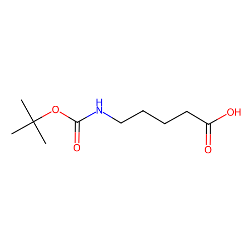 N-(叔丁氧羰基)-5-氨基戊酸，27219-<em>07-4，10mM</em> in DMSO