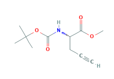 BOC-L-炔丙基<em>甘氨酸</em><em>甲</em><em>酯</em>，71460-02-1，95%