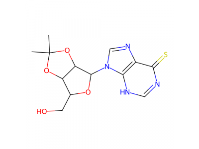 2'，3'-O-异亚丙基-6-巯基嘌呤核糖苷，5856-48-4，95%