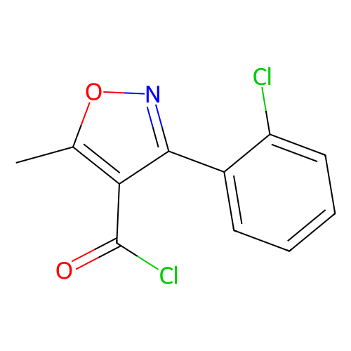 3-(2-氯苯基)-5-甲基-4-异恶<em>唑</em>甲酰氯，<em>25629-50-9</em>，≥97%