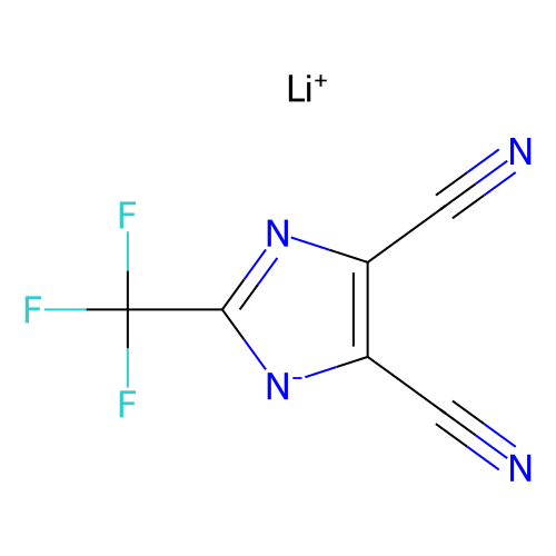 2-(三氟甲基)-1H-咪唑-4,5-二<em>甲</em>腈锂<em>盐</em>，761441-<em>54</em>-7，97%