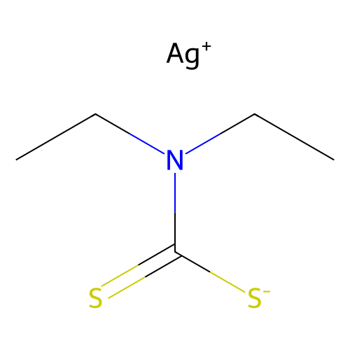 二乙基二硫代氨基甲酸银，1470-61-7，<em>ACS</em>试剂,99%