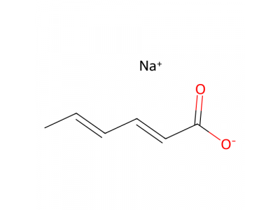 山梨酸钠，7757-81-5，>98.0%(T)