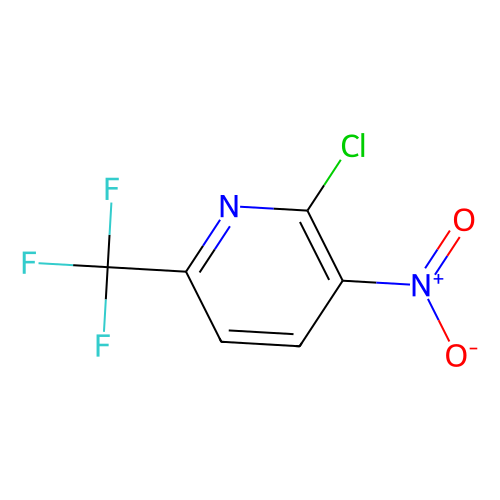 2-氯-<em>3</em>-硝基-<em>6</em>-(<em>三</em><em>氟</em><em>甲基</em>)<em>吡啶</em>，117519-08-1，97%