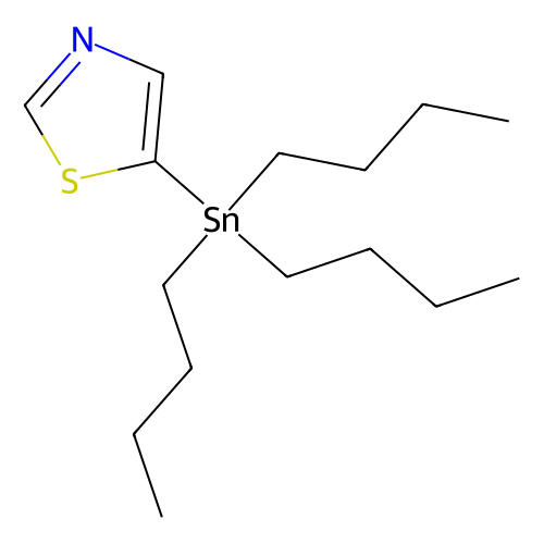 5-(<em>三正</em>丁基锡)噻唑，157025-33-7，96%