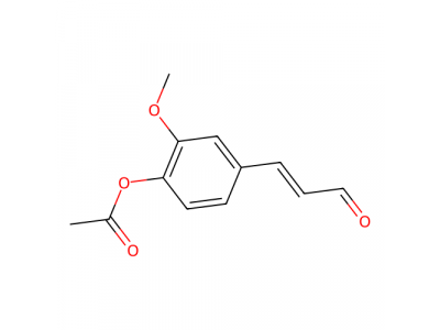 4-乙酰氧基-3-甲氧基肉桂醛，83071-67-4，95%，主要是反式