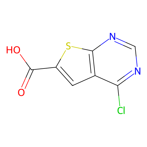 4-氯噻吩并[<em>2</em>,3-d]<em>嘧啶</em>-6-<em>羧酸</em>，86825-96-9，97%