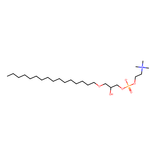 1-O-<em>十六</em>烷基-2-<em>羟基</em>-sn-甘油-3-磷酸胆碱，52691-62-0，>99%