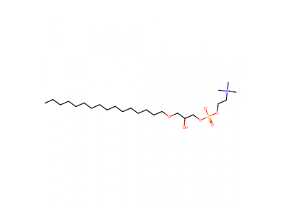 1-O-十六烷基-2-羟基-sn-甘油-3-磷酸胆碱，52691-62-0，>99%