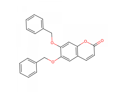 6,7-二(苄氧基)香豆素，909-84-2，98%