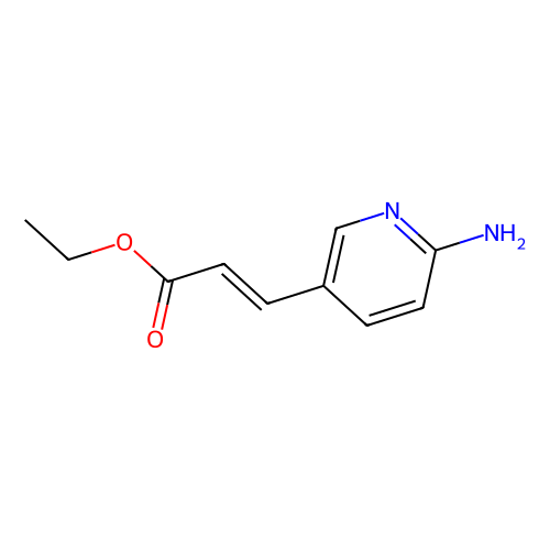3-(2-氨基-5-溴-3-吡啶基)丙烯酸乙酯，227963-57-7，98