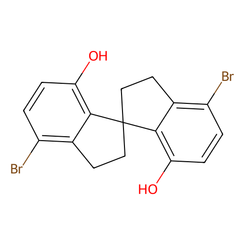 (R)-4,4'-二溴-1,1'-螺二<em>茚</em><em>满</em>-7,7'-二醇，681481-94-7，>98.0%(GC)
