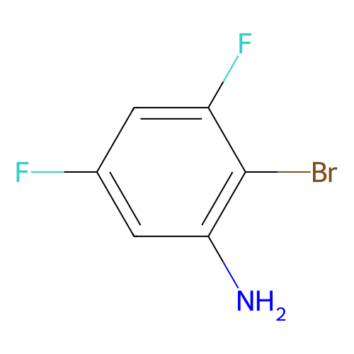 2-<em>溴</em>-<em>3</em>,5-二<em>氟</em><em>苯胺</em>，500357-40-4，96%