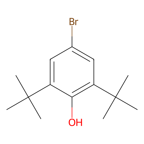 4-溴-2,6-二-<em>叔</em>-<em>丁基</em><em>苯酚</em>，1139-52-2，>98.0%(HPLC)