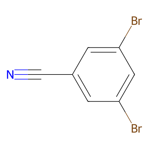 3,5-二溴苄腈，97165-<em>77-0</em>，>98.0%(GC)