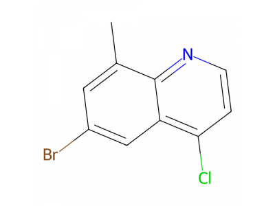 6-溴-4-氯-8-甲基喹啉，1086062-90-9，98%