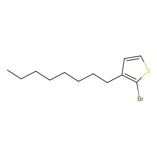 2-溴-<em>3</em>-辛基噻吩，145543-83-5，97%