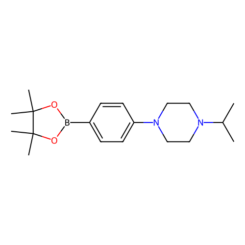 4-(4-<em>异</em><em>丙基</em><em>哌嗪</em>)苯硼酸频那醇酯，1073354-18-3，95%