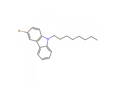 3-溴-9-n-辛基-9H-咔唑，628337-00-8，98.0%