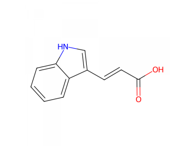 反式-3-吲哚丙烯酸，29953-71-7，10mM in DMSO
