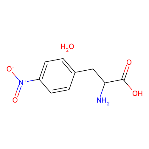 4-硝基-<em>L</em>-苯丙氨酸 <em>一水</em>合物，207591-86-4，98%
