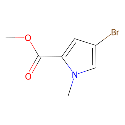 <em>4</em>-溴-1-甲基-1H-吡咯-<em>2</em>-羧酸甲酯，1196-90-3，97%