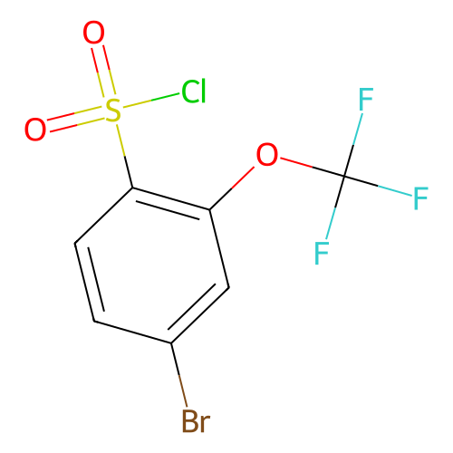 4-溴-2-(<em>三</em><em>氟</em><em>甲</em><em>氧基</em>)<em>苯</em>磺<em>酰</em><em>氯</em>，175278-14-5，96%