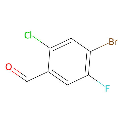 2-氯-<em>4</em>-溴-5-<em>氟</em>苯甲醛，1214386-<em>29</em>-4，98%