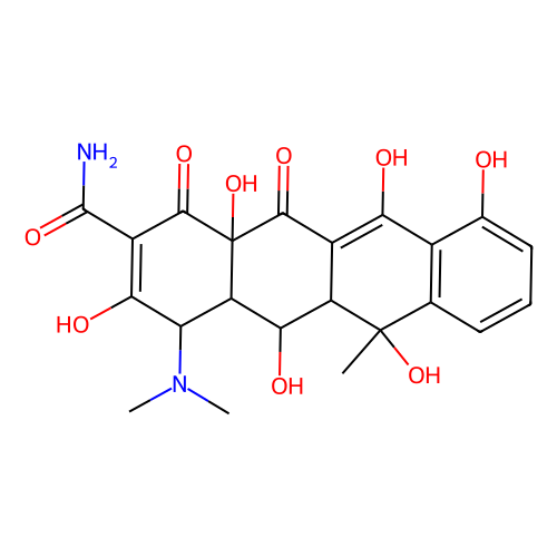Oxytetracycline (Terramycin)，79-<em>57-2，10mM</em> in <em>DMSO</em>