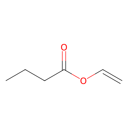 正丁酸乙烯酯 (含稳定剂MEHQ)，<em>123-20-6</em>，>98.0%(GC)