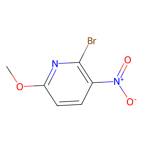 <em>2</em>-<em>溴</em>-6-<em>甲</em><em>氧基</em>-<em>3</em>-硝基<em>吡啶</em>，344296-05-5，95%