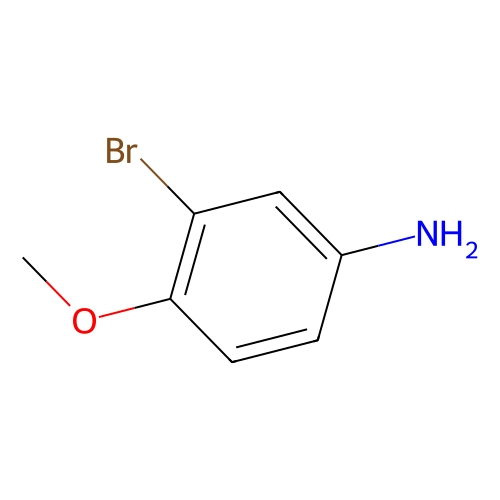 3-溴-<em>4</em>-甲氧基苯胺，19056-41-8，≥96.0%(GC)