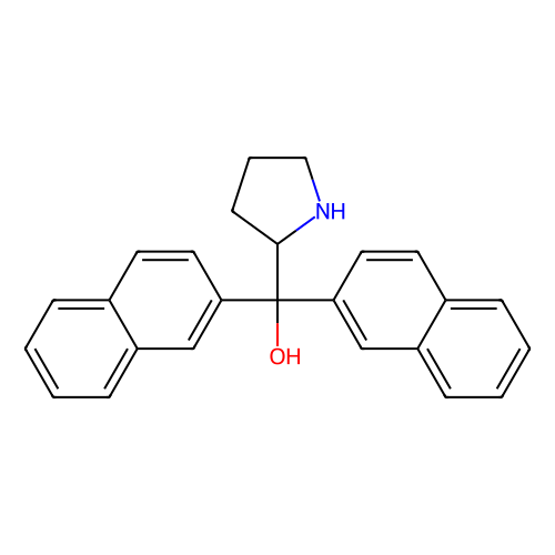 (S)-(-)-α,α-<em>二</em>(2-<em>萘</em>基)-2-吡咯烷<em>甲醇</em>，127986-84-9，97%