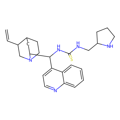 N-[(8α,9S)-<em>奎宁</em>-9-基]-N'-[(2R)-2-吡咯烷基甲基]硫脲，1222966-43-9，95%